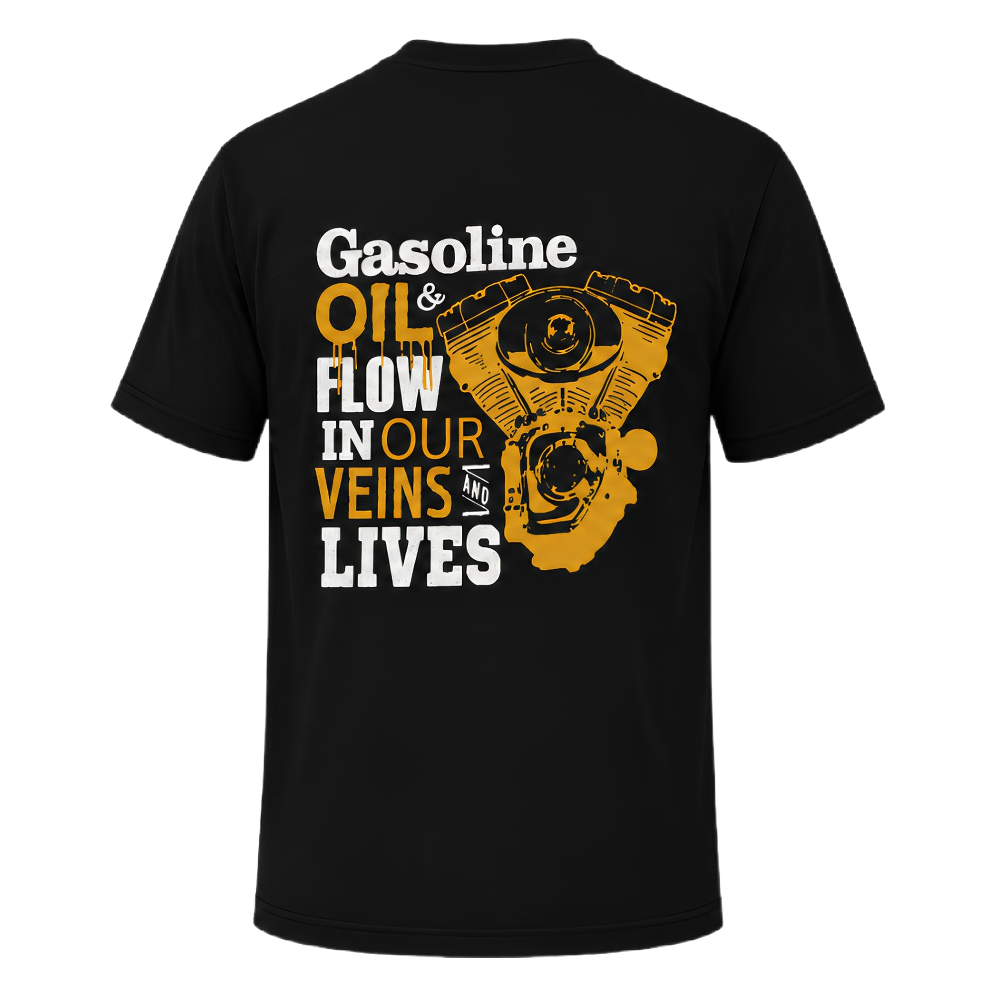 Camisa Gasoline & Oil